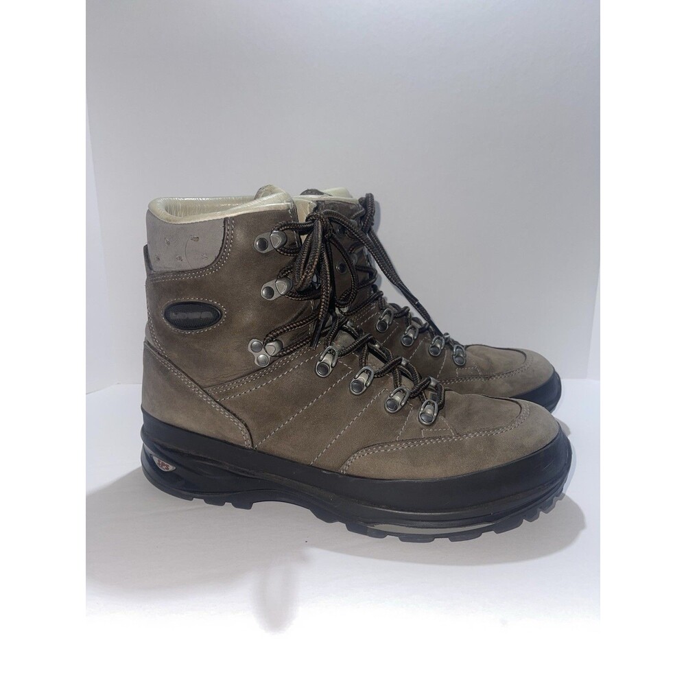 Lowa Trekker Brown Leather Lined Men’s Hiking Boots 9 US Men GUC